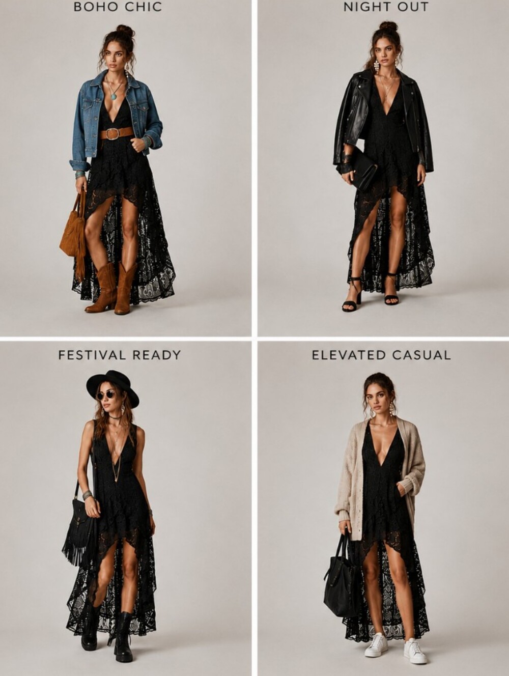NWT! Free People Catalina Broderie Anglaise Black Lace Maxi Dress Size 6 - Picture 2 of 12